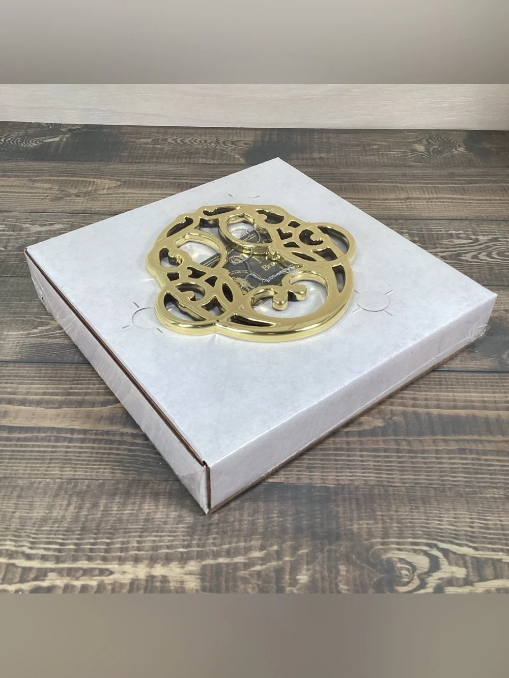Baldwin Brass Oglethorpe Cypher Trivet #7073.030 New In Box Classics Collection